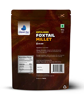 Unpolished Foxtail Millet