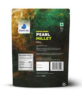 Unpolished Pearl Millets