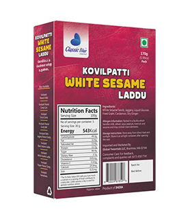 Kovilpatti Special White Sesame Laddu