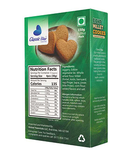 Eight Millet Cookies 