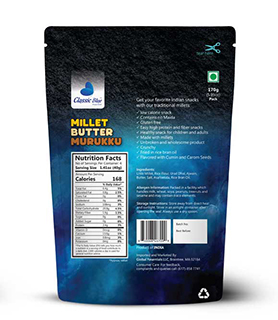 Millet Butter Murukku 