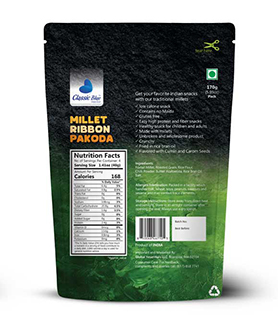 Millet Ribbon Pakoda 