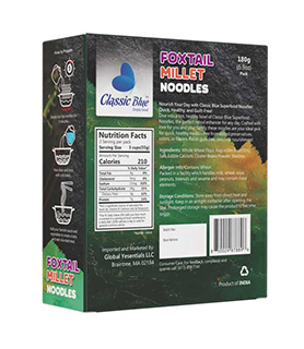 Foxtail Millet Noodles