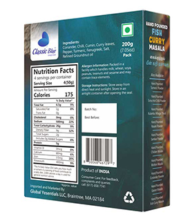 Handpounded Fish Curry Masala 