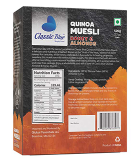 Quinoa Muesli - Honey & Almonds