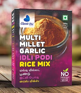 Multi millet garlic rice mix