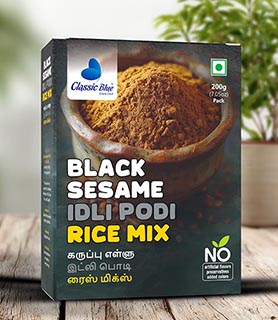 Black sesame rice mix