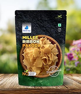 Millet Ribbon Pakoda 