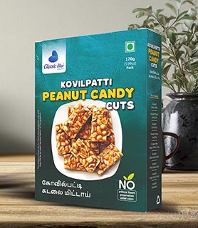 Kovilpatti Special Peanut Candy Cuts
