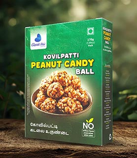 Kovilpatti Special Peanut Candy Ball