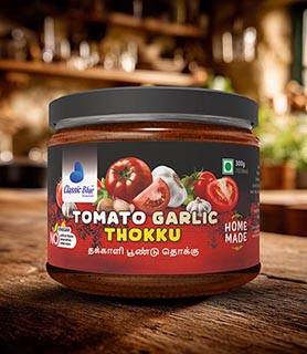 Tomato Garlic thokku