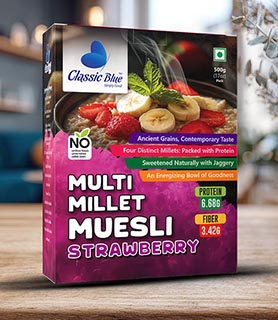 Multi Millet Muesli - Strawberry
